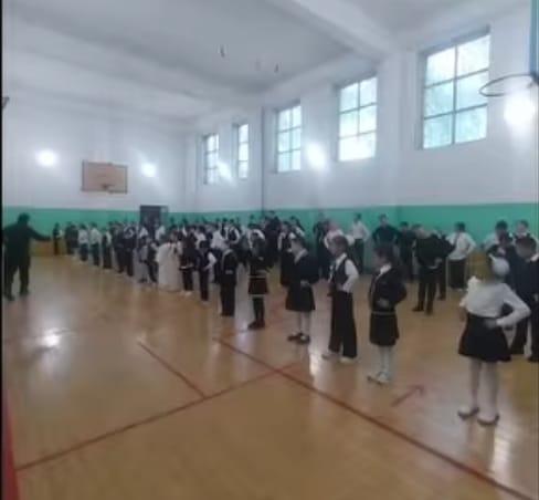 Жаңатілеу орта мектебі бойынша сәрсенбі күні жаттығу өткізілді.